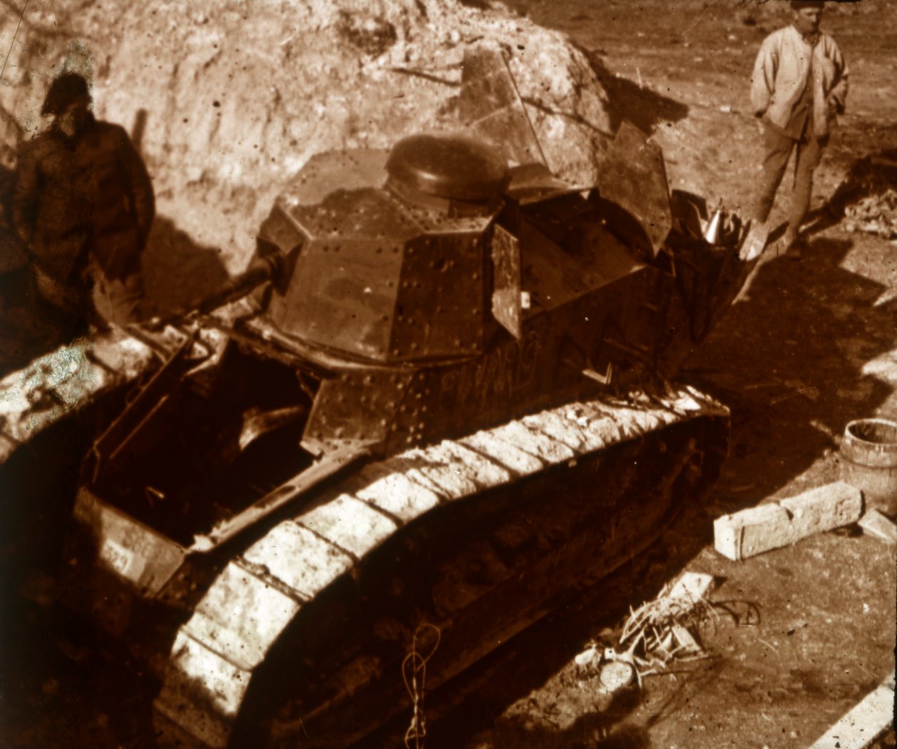 Tanque francês, c1914-c1918 de Unbekannt