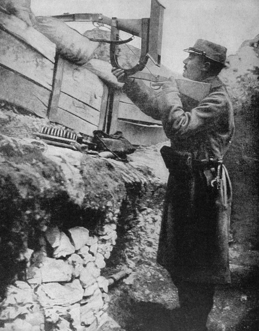 Rifle de periscópio de trincheira francês, 1915 de Unbekannt