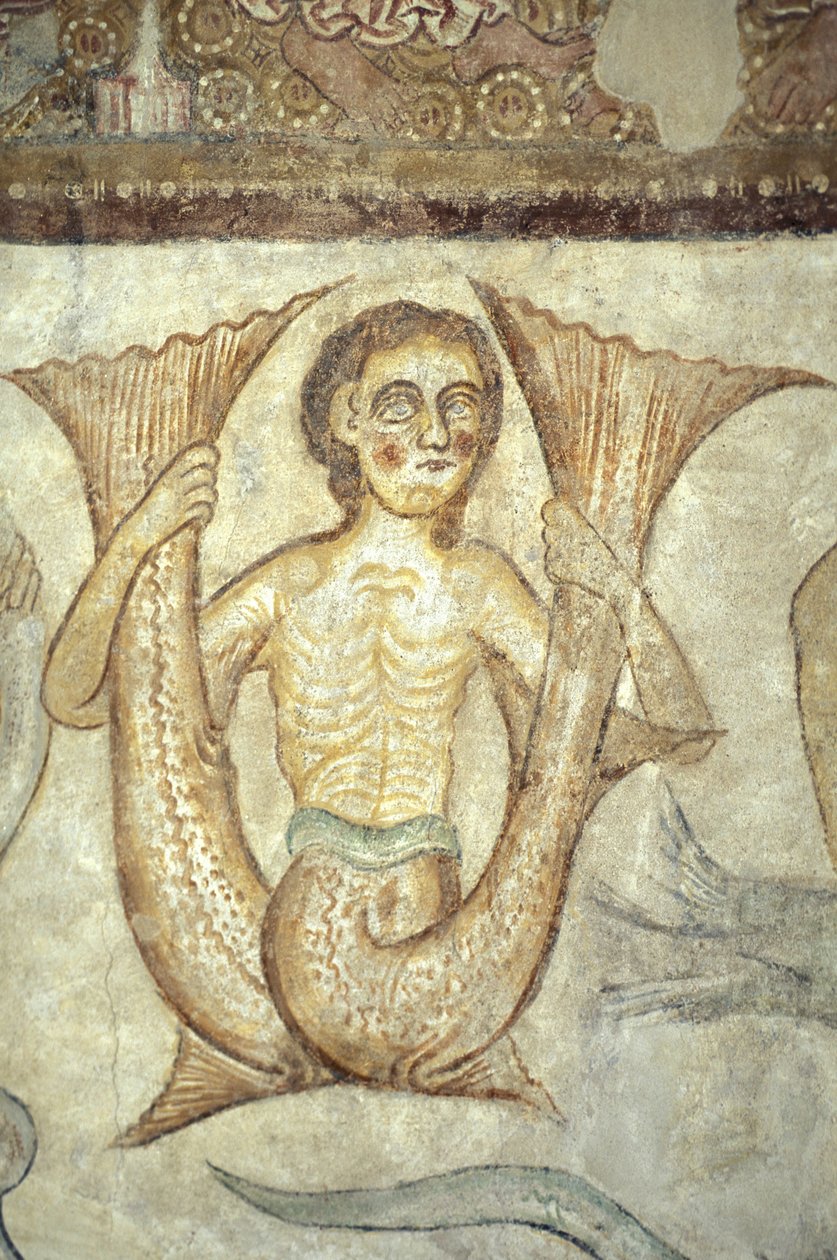 Fresco na igreja de S. Giacomo, Temeno/Strada Vino, Alto Adige, Itália de Unbekannt