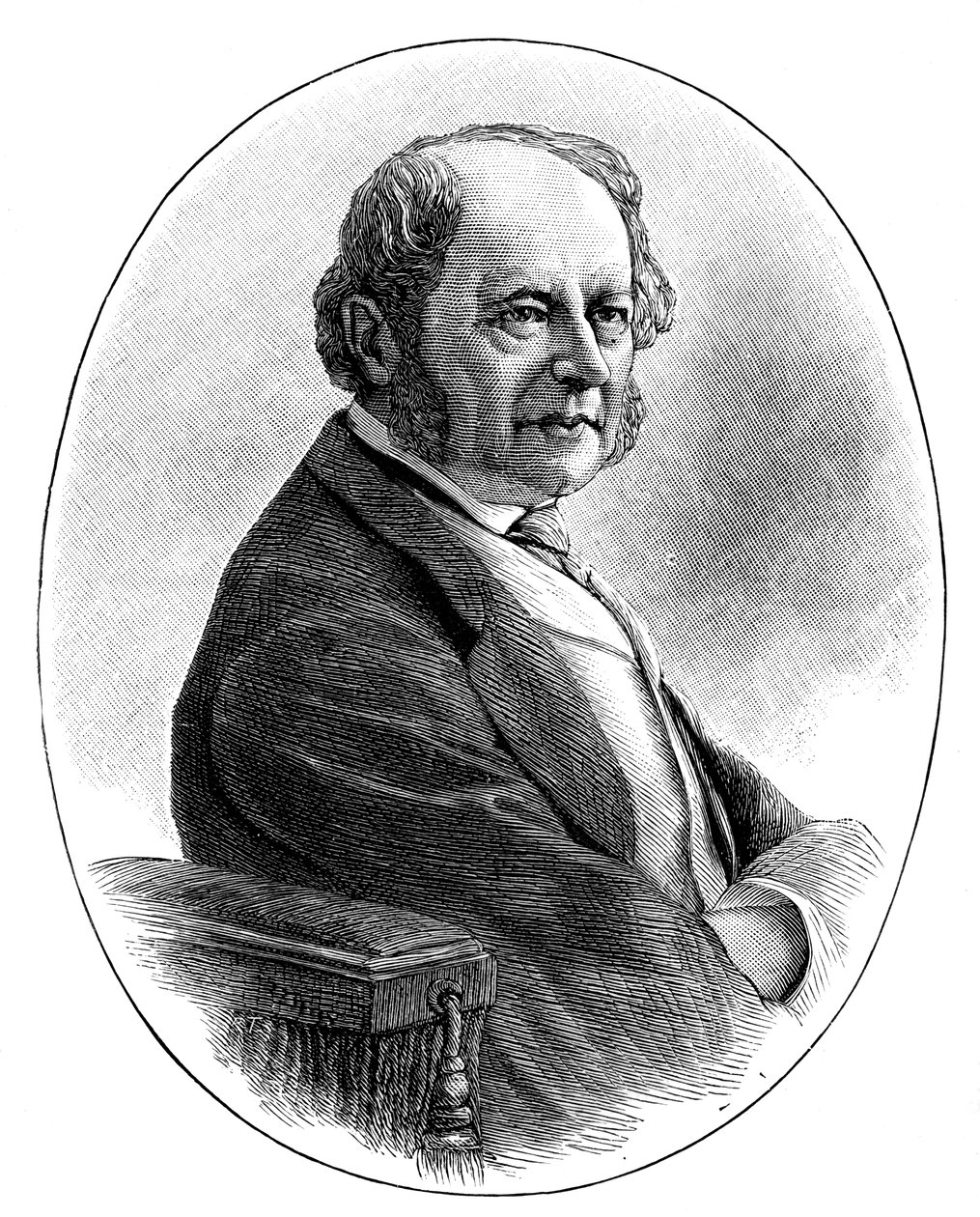 Friedrich Ferdinand Graf von Beust 1809-1886, estadista austríaco de Unbekannt
