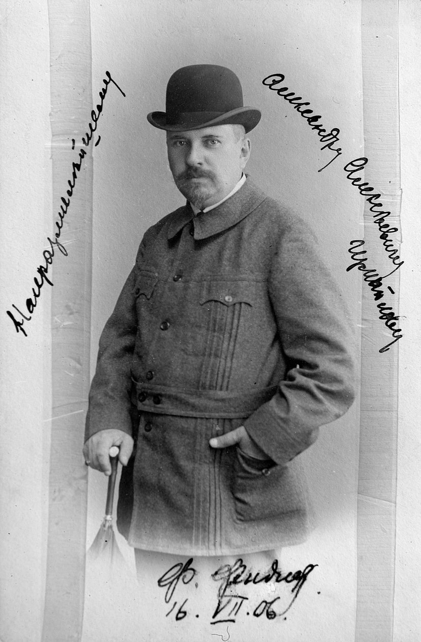 Friedrich Fyodor Fiedler, tradutor de poesia russa, c1906 de Unbekannt