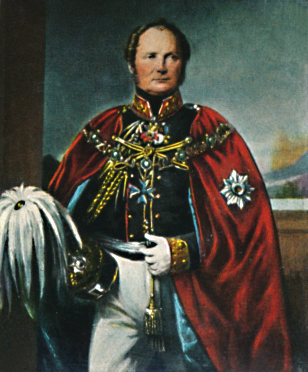 Friedrich Wilhelm IV, 1795-1861. - Pintura de Ir. Krüger, 1934. de Unbekannt