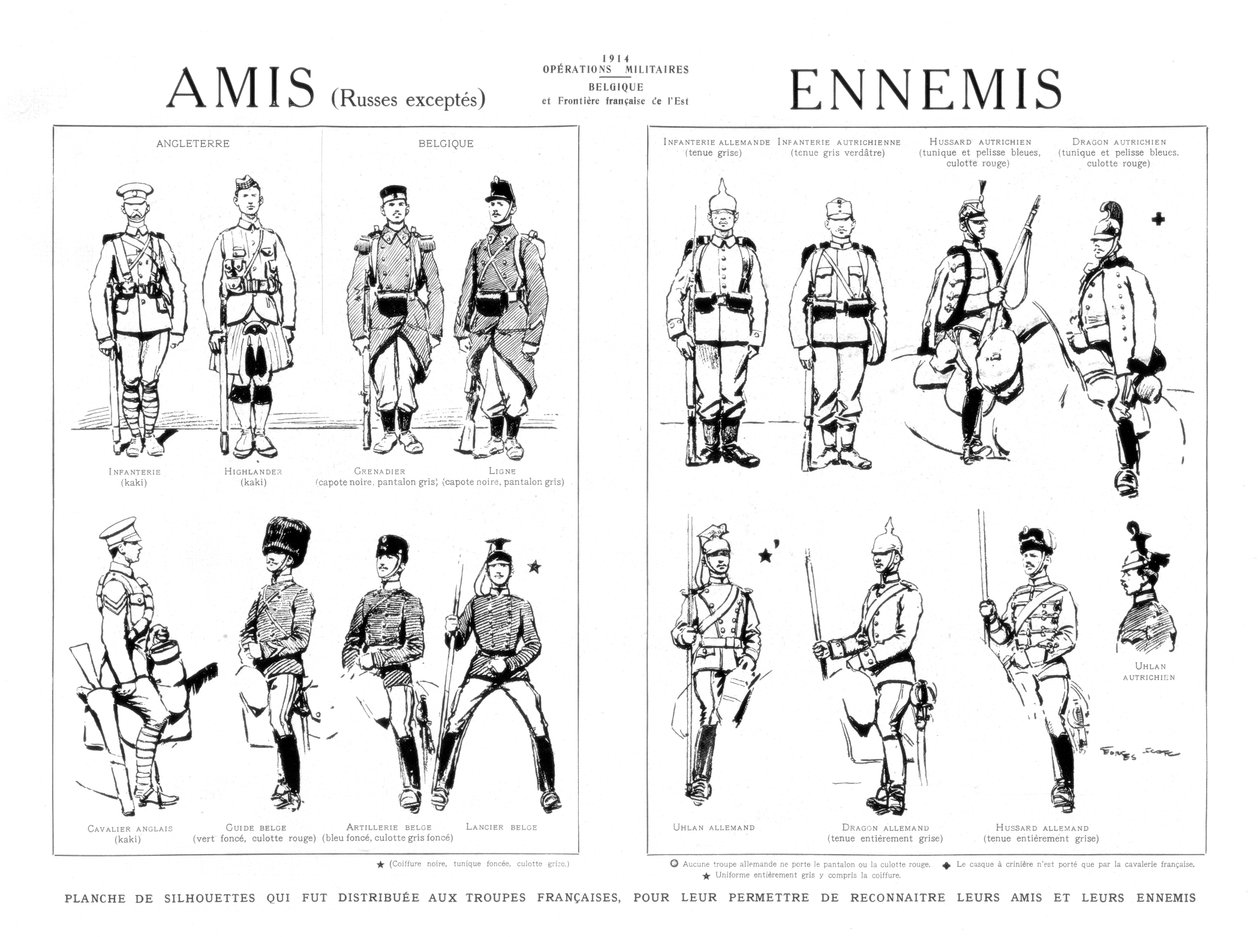 Amigos e Inimigos, 1914 de Unbekannt