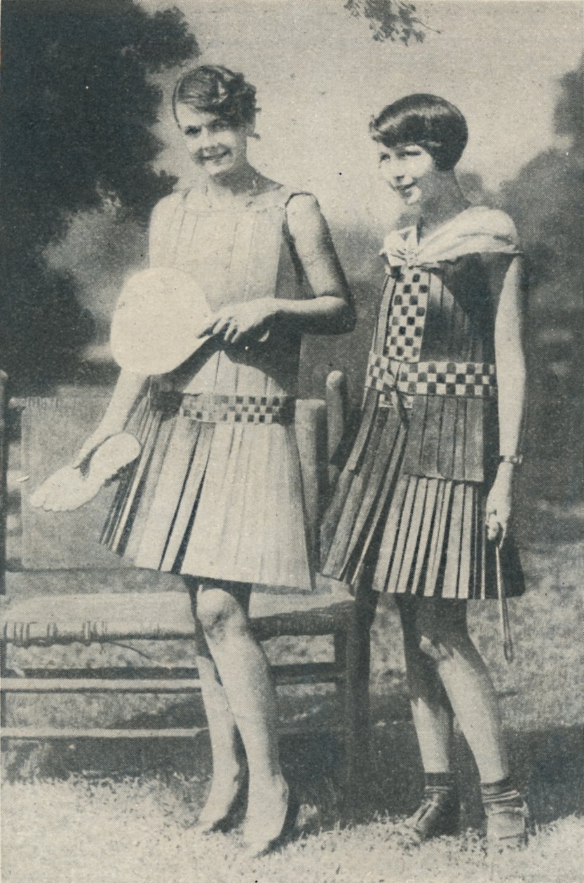 Vestidos de tiras de madeira, c1935 de Unbekannt
