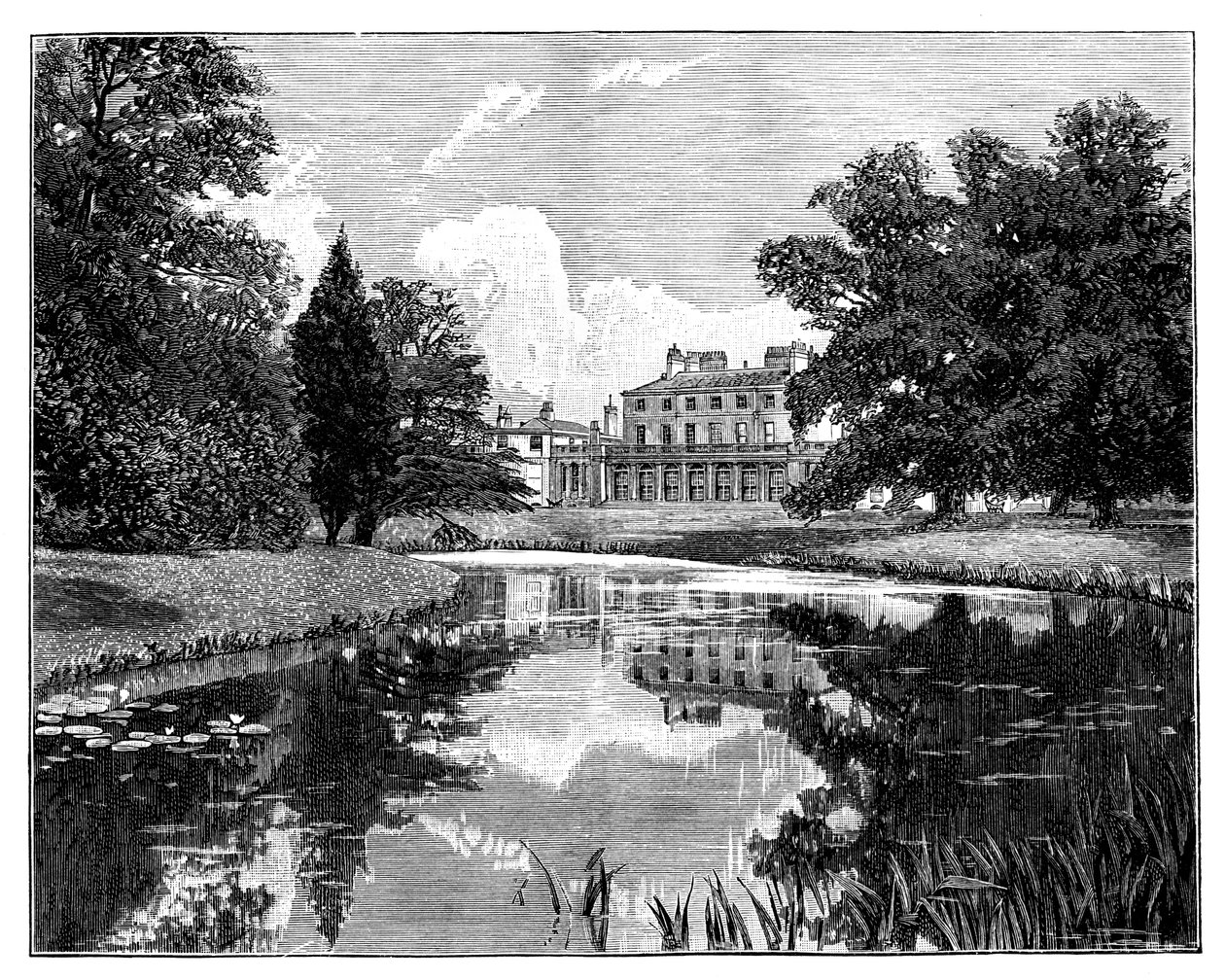 Frogmore House, perto de Castelo de Windsor, Berkshire de Unbekannt