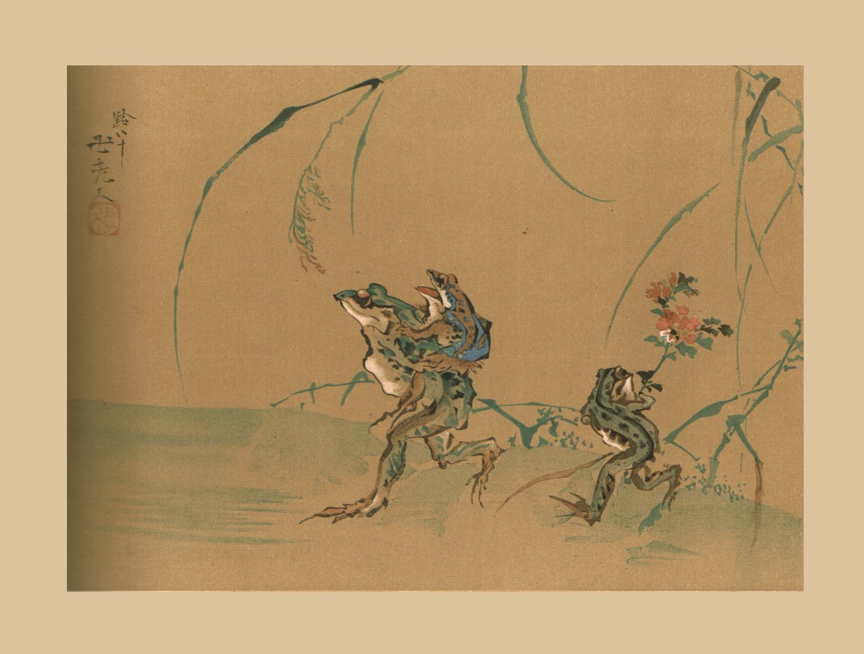 Frogs Holiday, final do século XVIII a princípios do século XIX, 1886 de Unbekannt