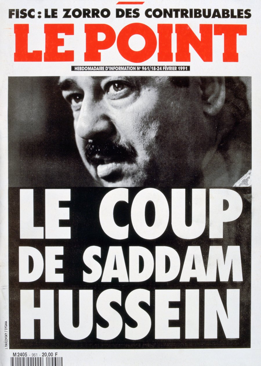 Capa de Le Point, fevereiro de 1991 de Unbekannt
