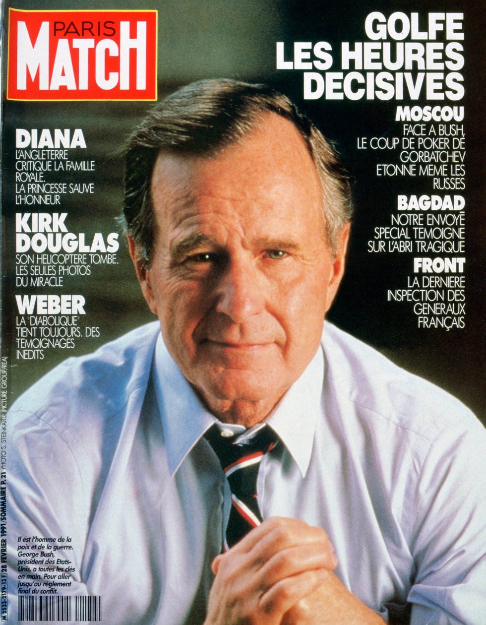 Capa do Paris Match, fevereiro de 1991 de Unbekannt