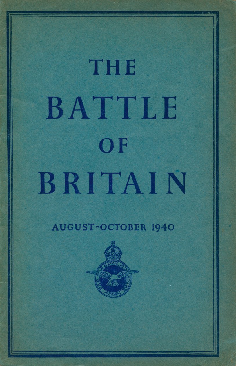 Primeira página da Batalha da Grã-Bretanha, 1940 de Unbekannt