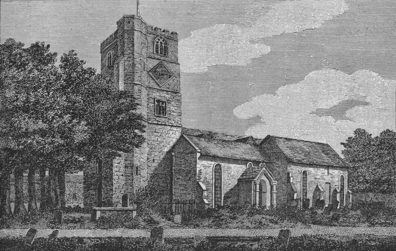 Igreja de Fulham em 1812 1911 de Unbekannt