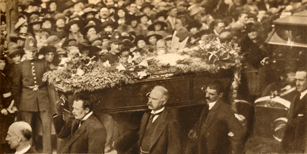 Funeral de Marie Lloyd, Hampstead, Londres, 12 de outubro de 1922, 1933. de Unbekannt