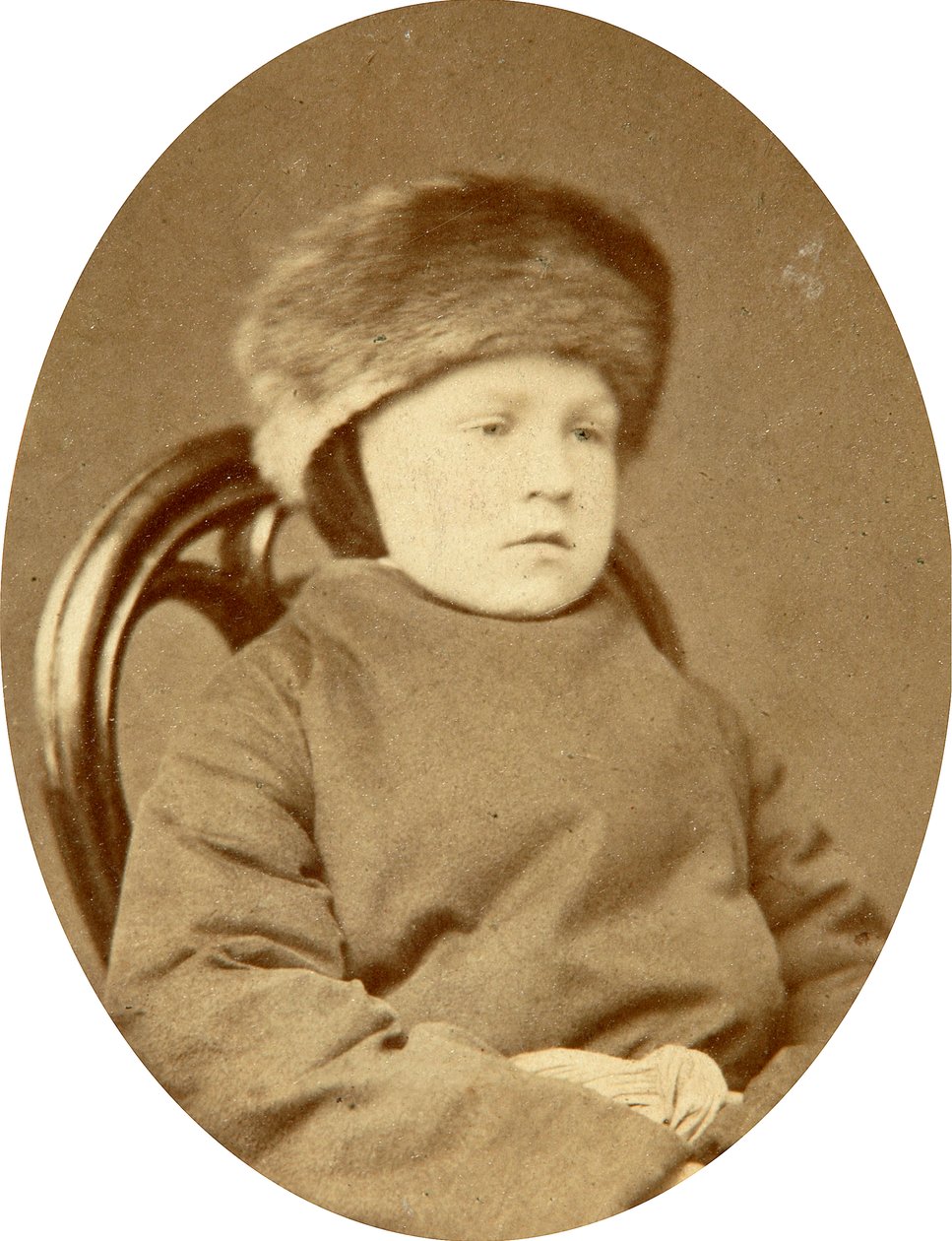 Fyodor Fyodorevich Dostoyevsky, filho do autor russo Fyodor Dostoyevsky, década de 1870 de Unbekannt