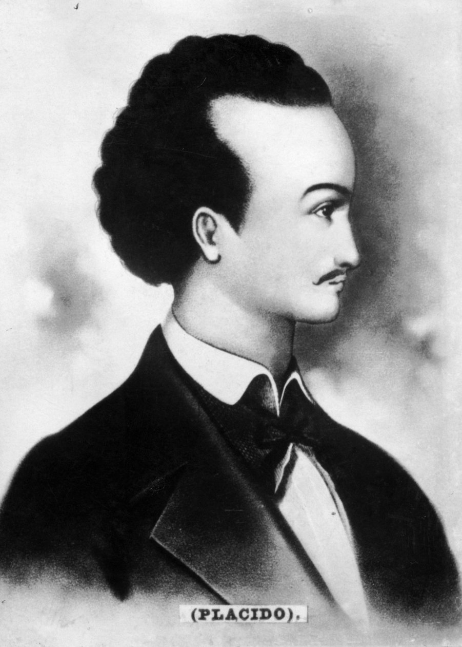 Gabriel da Conceição Valdés [Plácido], 1809-1844, poeta cubano de Unbekannt