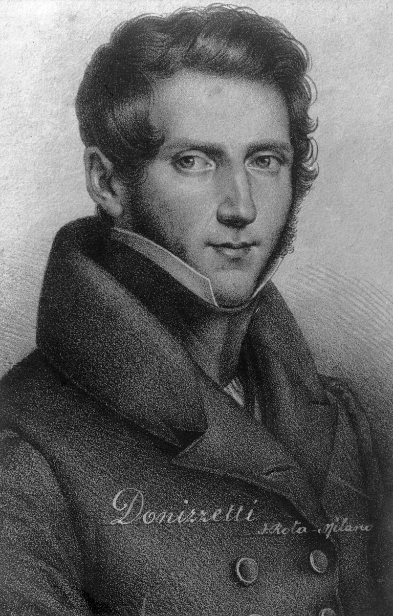 Gaetano Donizetti 1797-1848, compositor italiano, século XX de Unbekannt