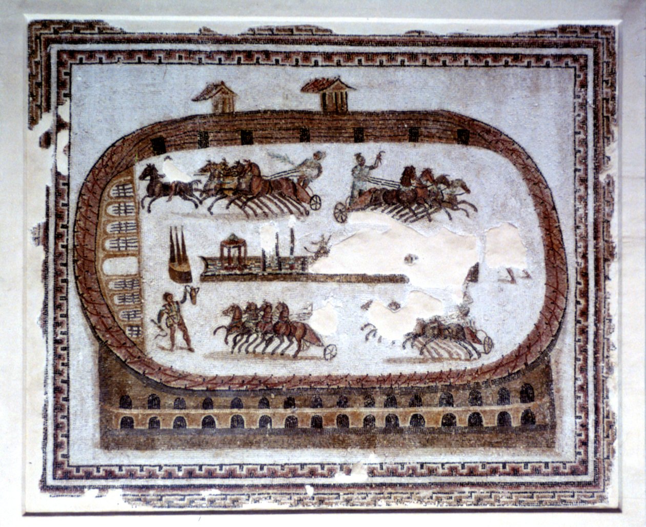 Jogos, mosaico romano de Cartago, século II dC de Unbekannt
