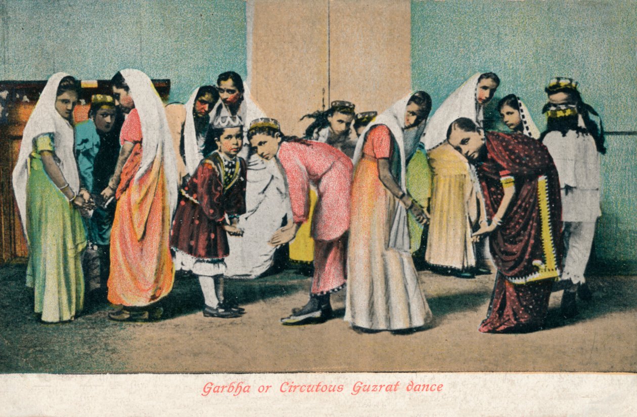 Dança Garbha ou Gurzat Circutous, c1910 de Unbekannt