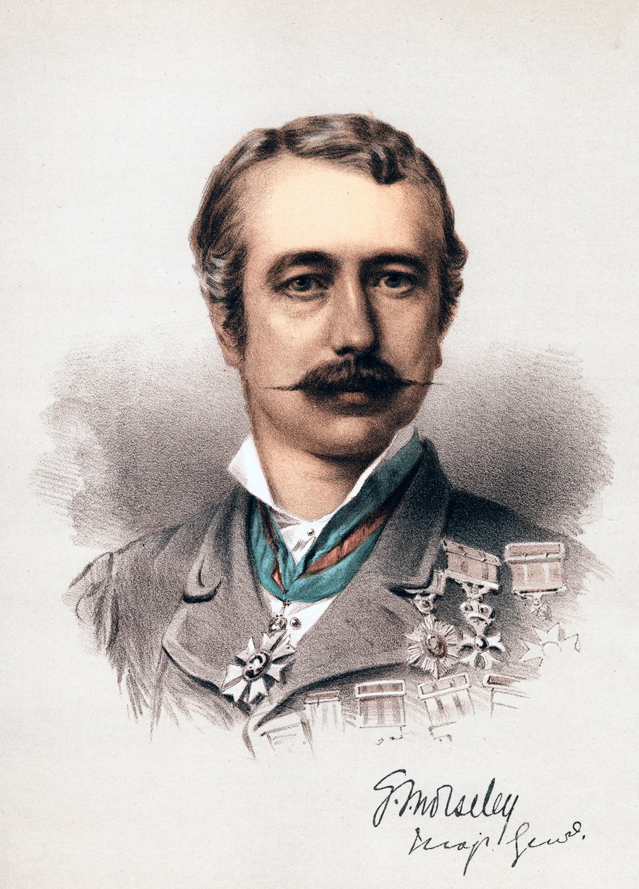 Garnet Joseph Wolseley, Visconde Wolseley, soldado britânico nascido na Irlanda, c1880 de Unbekannt