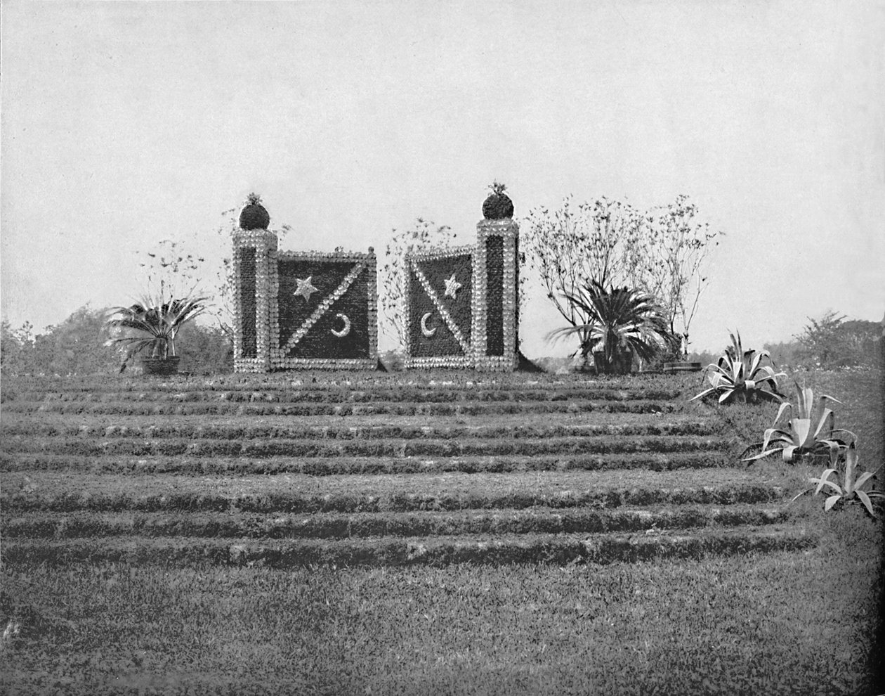 Portas entreabertas, parque de Washington, Chicago, c1897. de Unbekannt