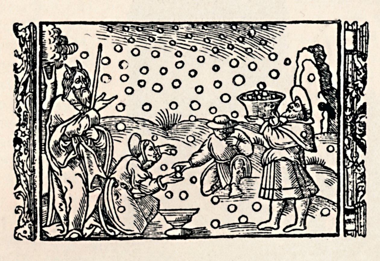 Coletando Maná, 1539, 1903 de Unbekannt