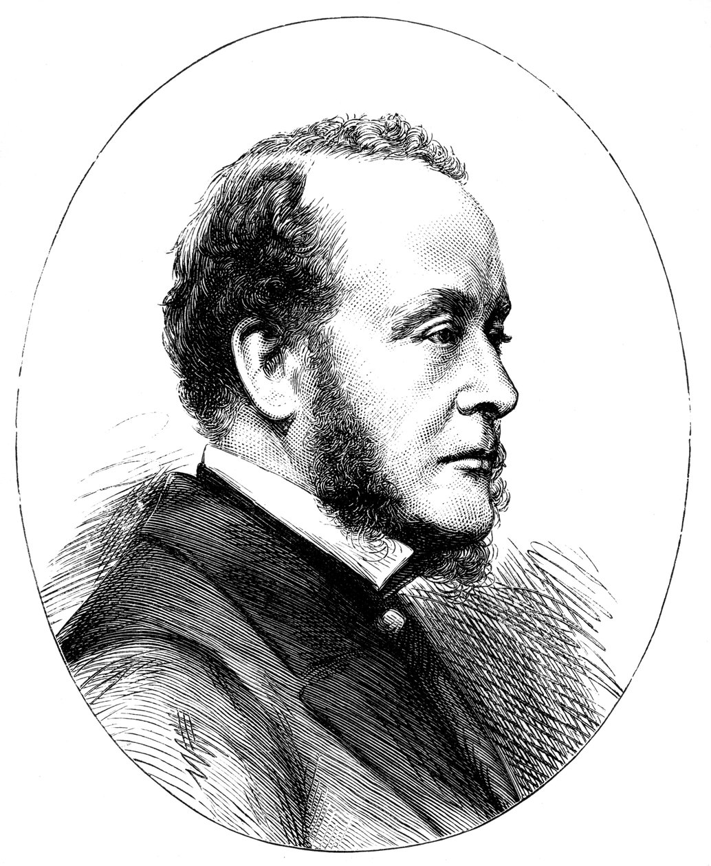 Gathorne Hardy 1814-1906, 1º conde de Cranbrook, político conservador britânico de Unbekannt