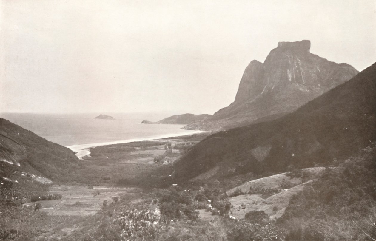 Montanha da Gávea e Atlântico Sul, 1914 de Unbekannt