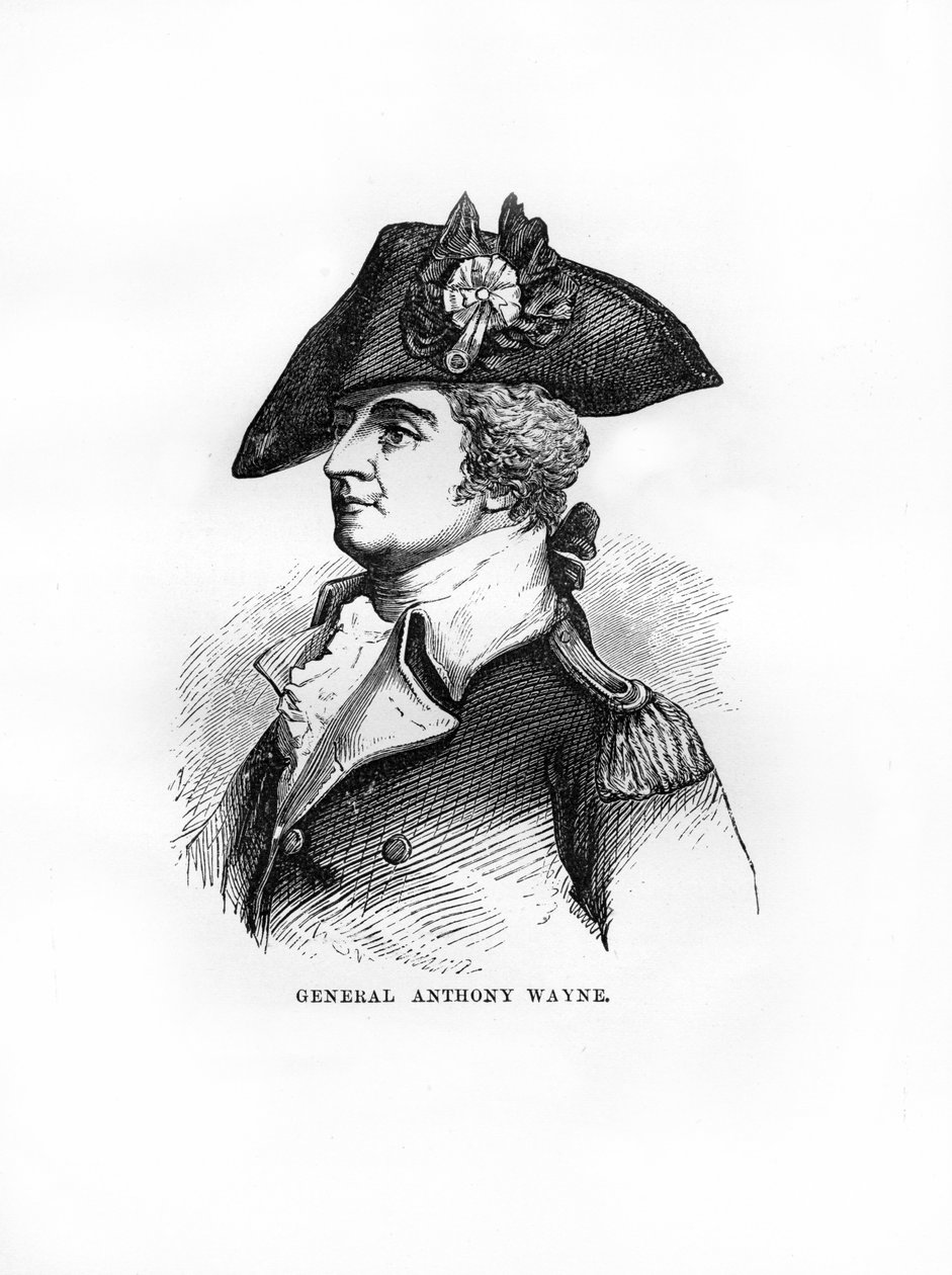 General Anthony Wayne, general e estadista do Exército dos Estados Unidos, 1872 de Unbekannt