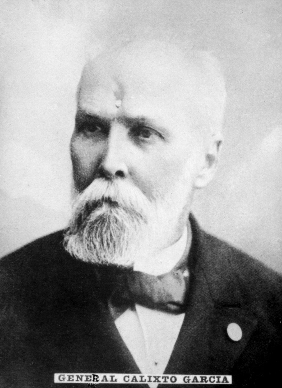General Calixto Garcia Iniguez 1839-1898, general durante a Guerra da Independência de Cuba, c1910 de Unbekannt