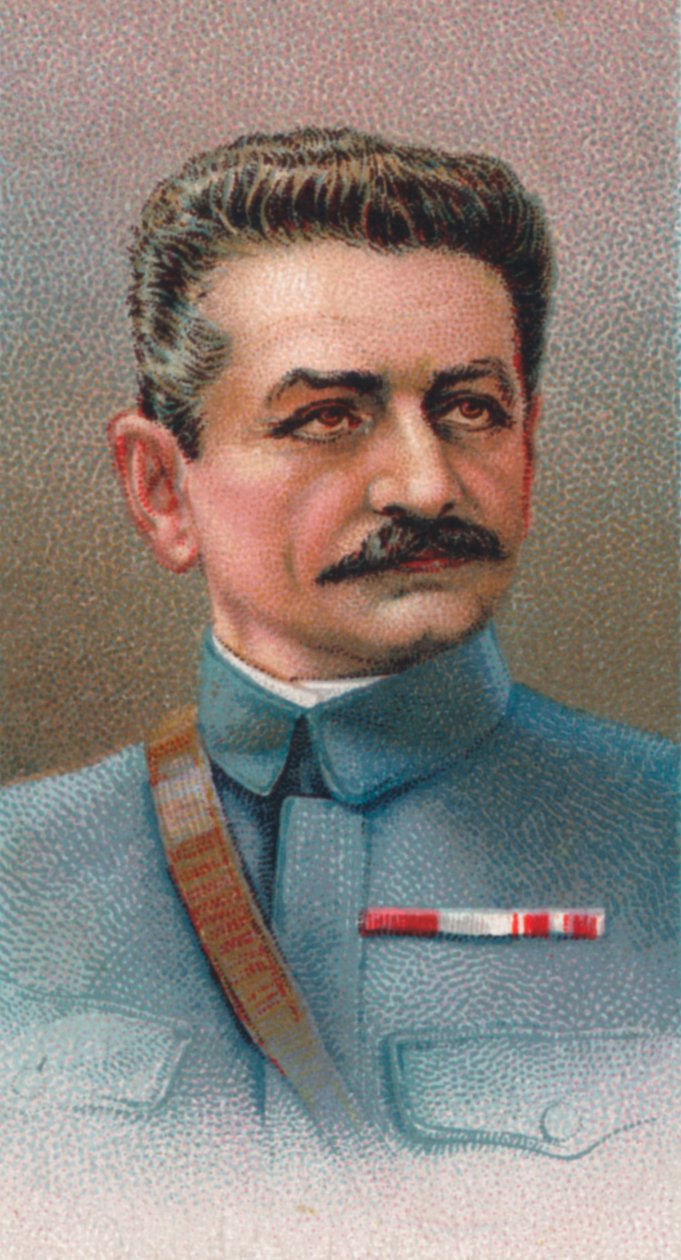 General Charles Emmanuel Marie Mangin 1866-1925, general francês durante a Primeira Guerra Mundial, 1917 de Unbekannt