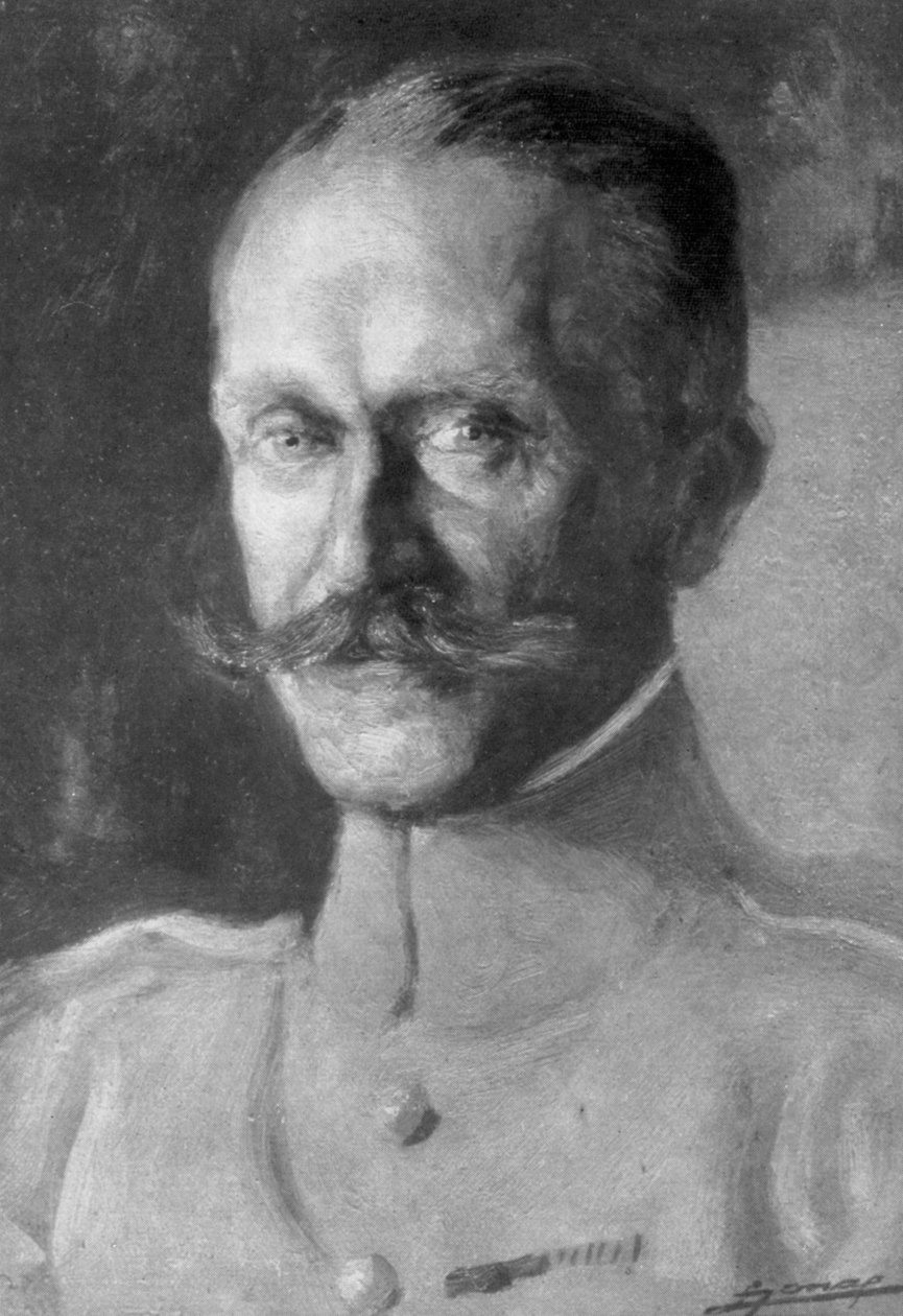 General Duval, chefe da força aérea francesa, 1918 de Unbekannt