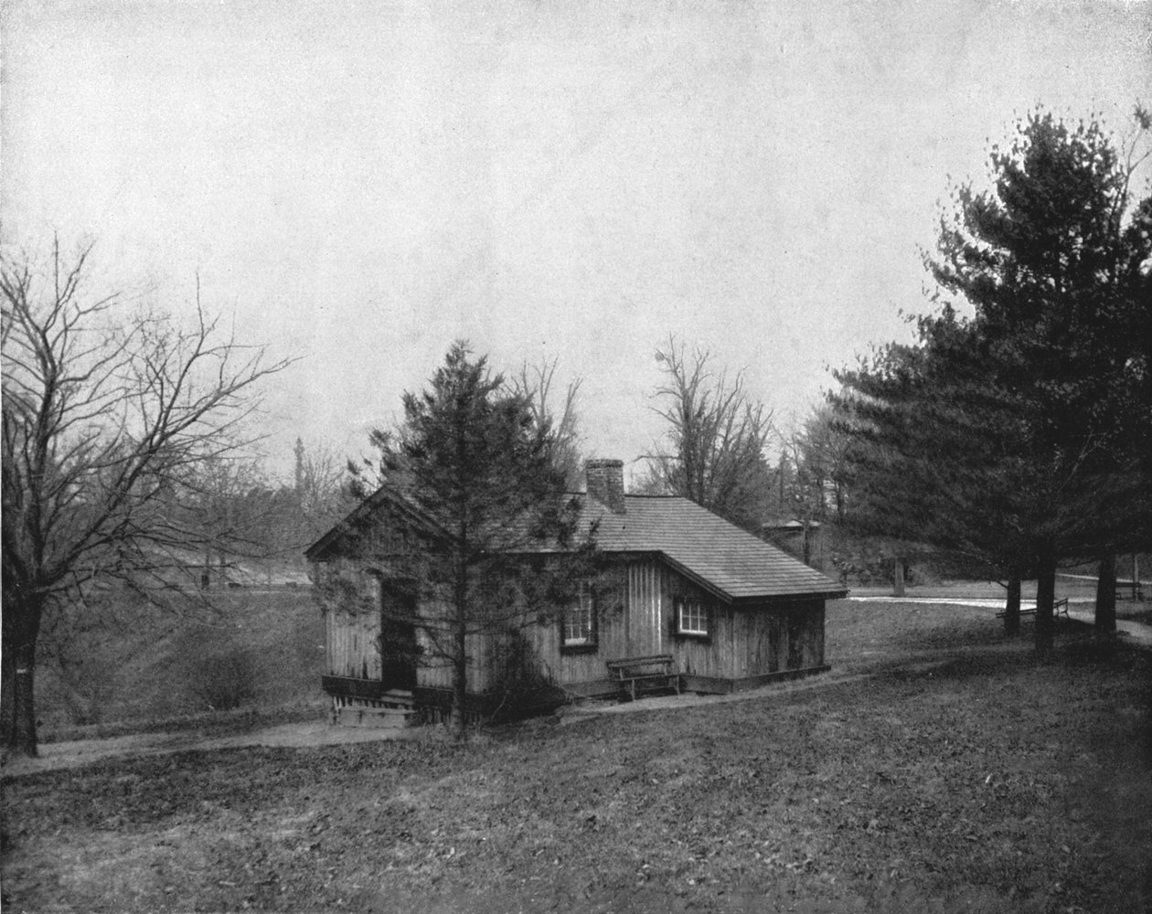 General Grants Log Cabin, Fairmount Park, Filadélfia, EUA, c1900. de Unbekannt