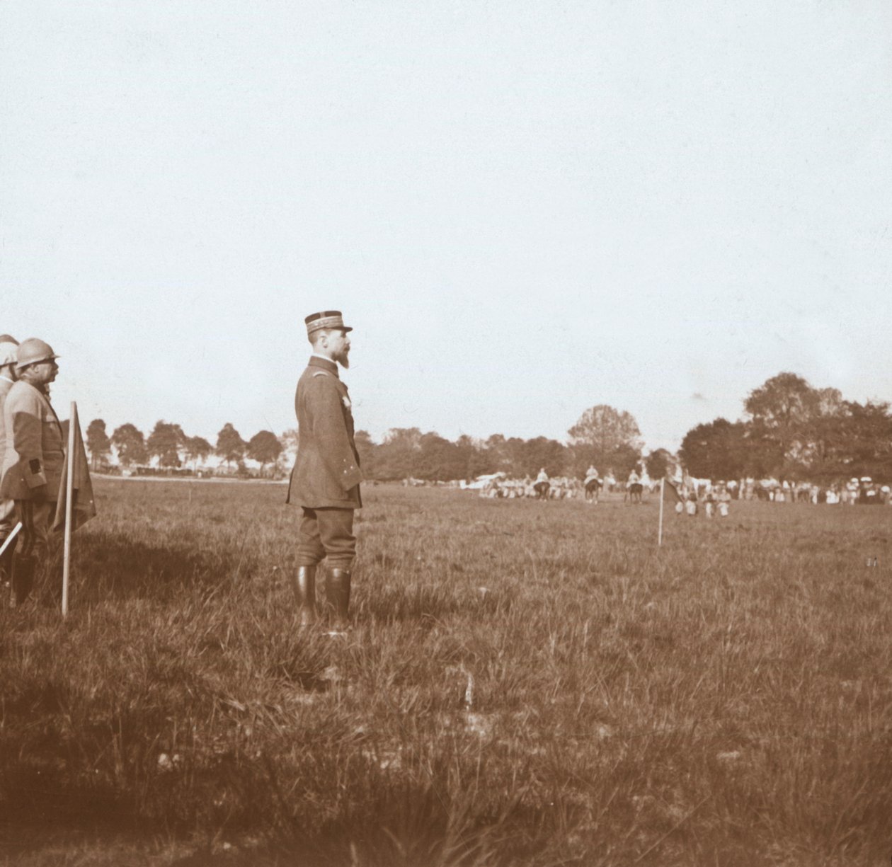 General Henri Gouraud, Chalons, Marne, norte da França, c1914-c1918. de Unbekannt