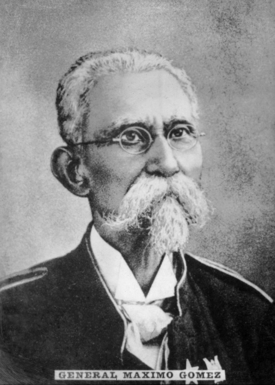 General Maximo Gomez 1836-1905, Major-General Dominicano na Guerra dos Dez Anos, c1910 de Unbekannt