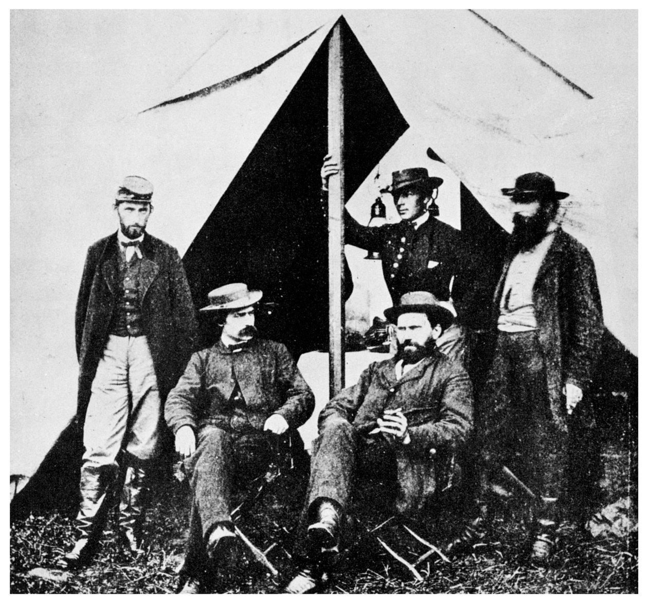 Sede do General McClellans, Antietam, Maryland, Guerra Civil Americana, 1861-1862 1955 de Unbekannt
