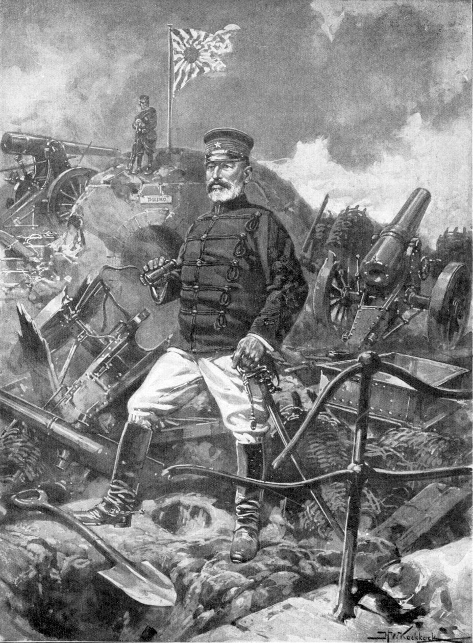 General Nogi, comandante japonês, Guerra Russo-Japonesa, 1904-5 de Unbekannt