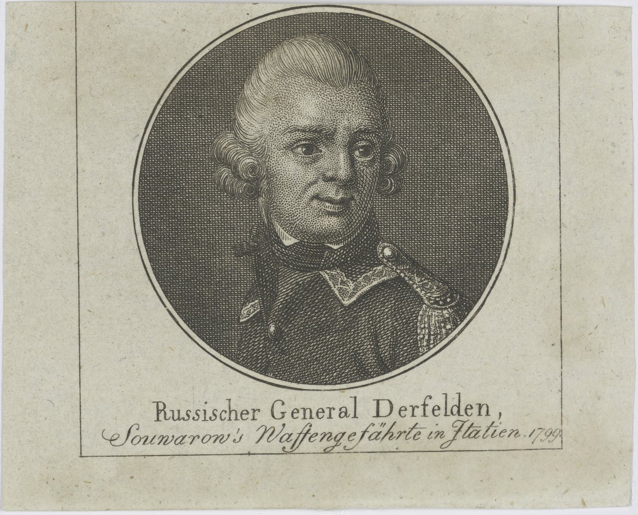 General Otto Wilhelm Derfelden 1737-1819, c. 1800. de Unbekannt