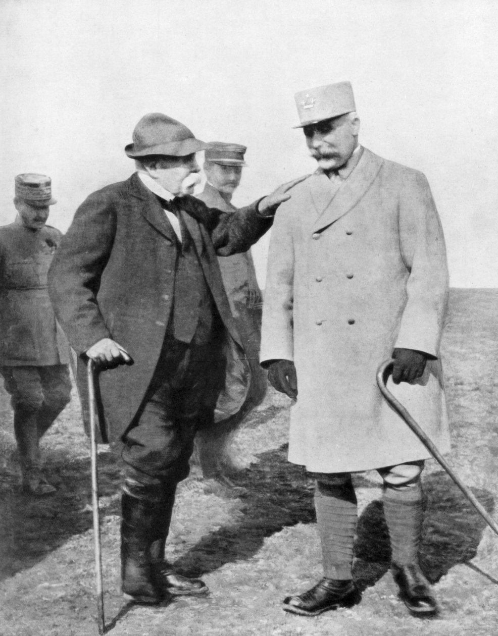 General Philippe Petain e Georges Clemenceau, 1926 de Unbekannt