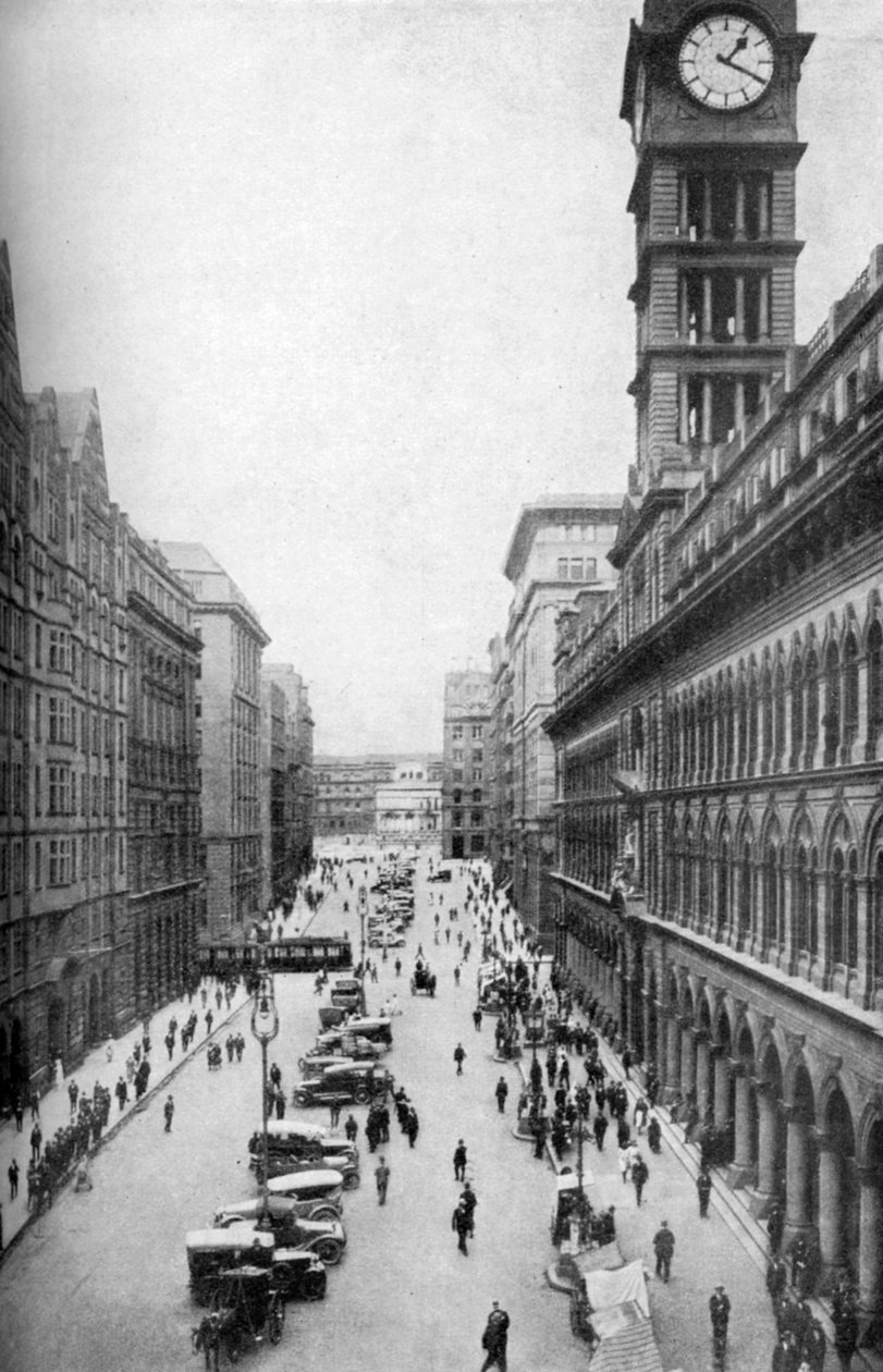 General Post Office, Martin Place, Sydney, Nova Gales do Sul, Austrália, c1924 de Unbekannt