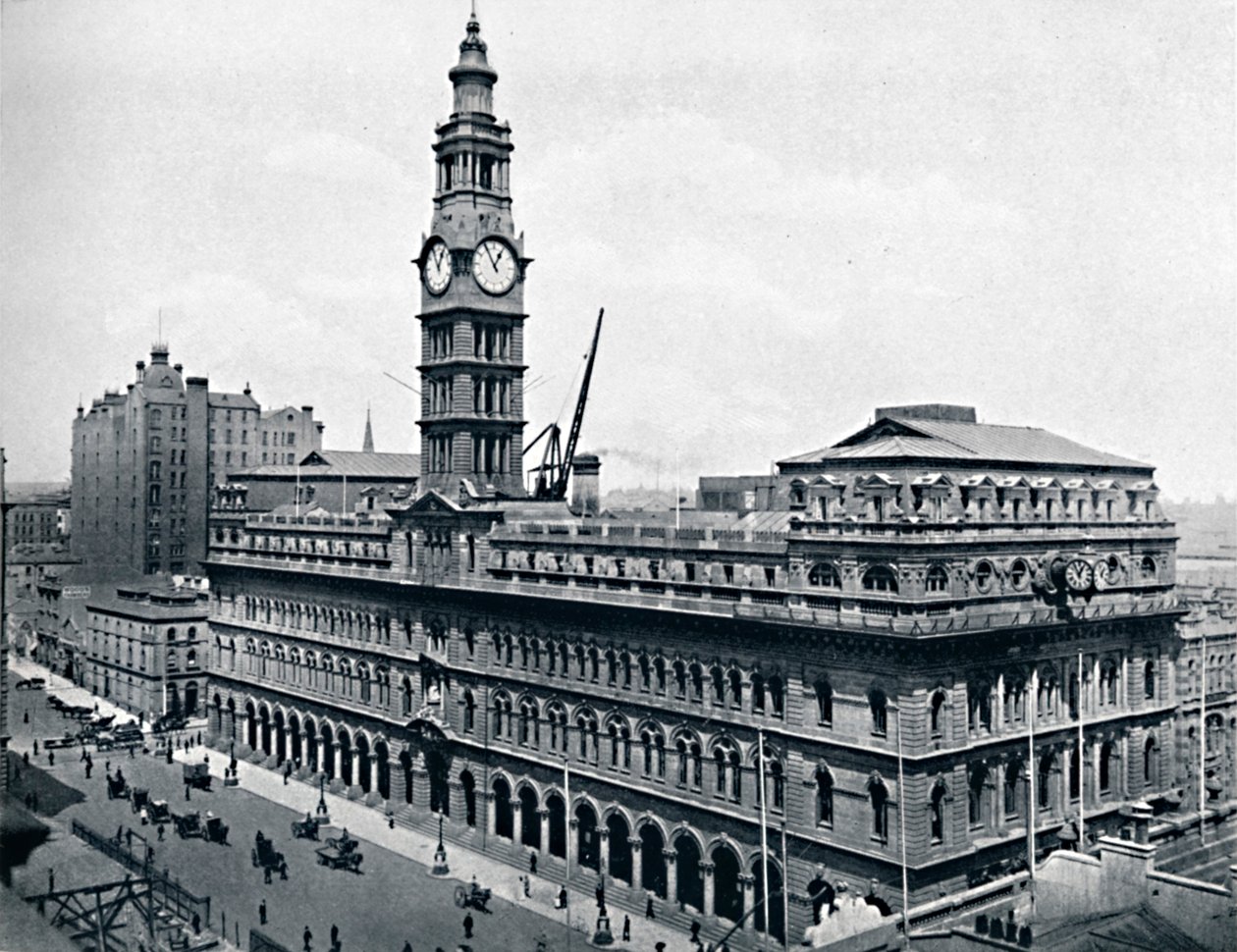 General Post Office, Sydney, c1900. de Unbekannt