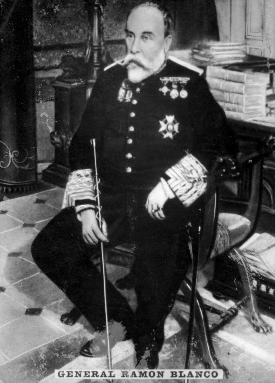 General Ramon Blanco, 1º Marquês de Peña Plata 1833-1906 de Unbekannt