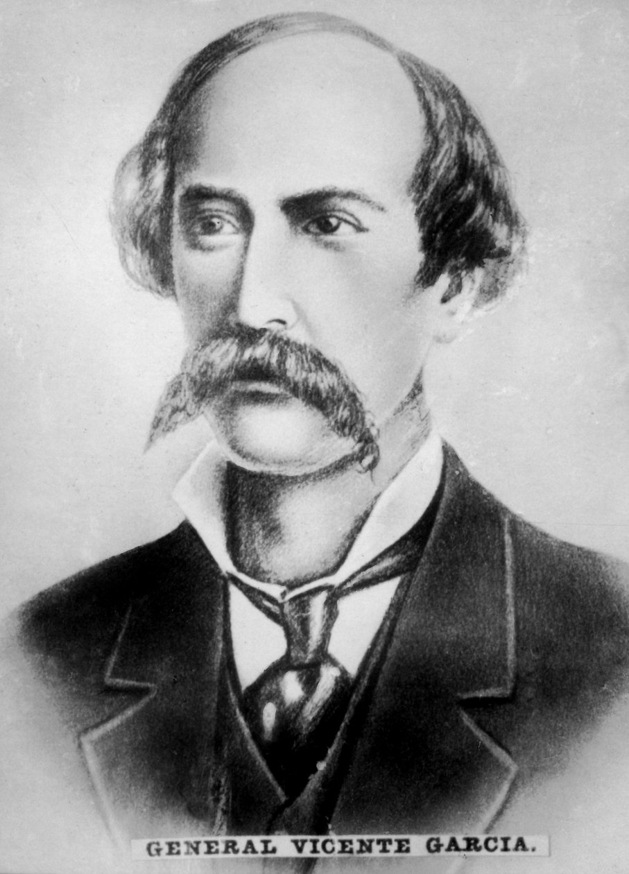 General Vicente Garcia González 1833-1886, Presidente cubano, c1910 de Unbekannt