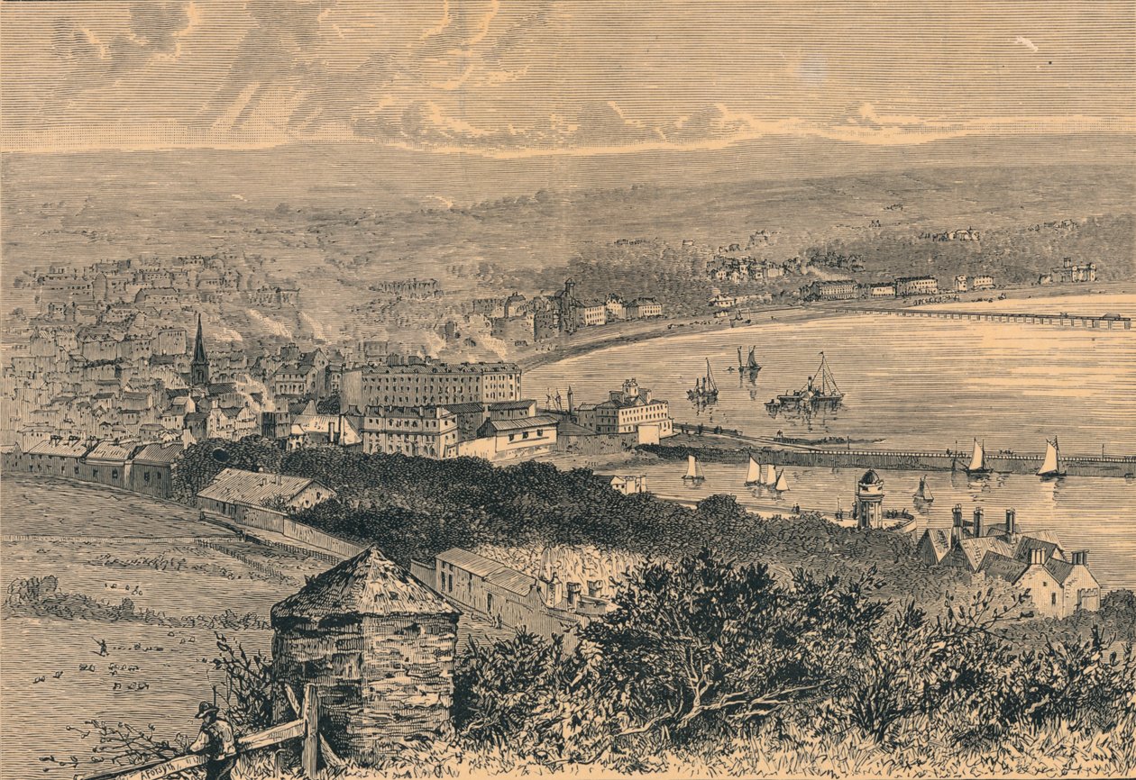 Vista geral de Douglas, 1880 de Unbekannt