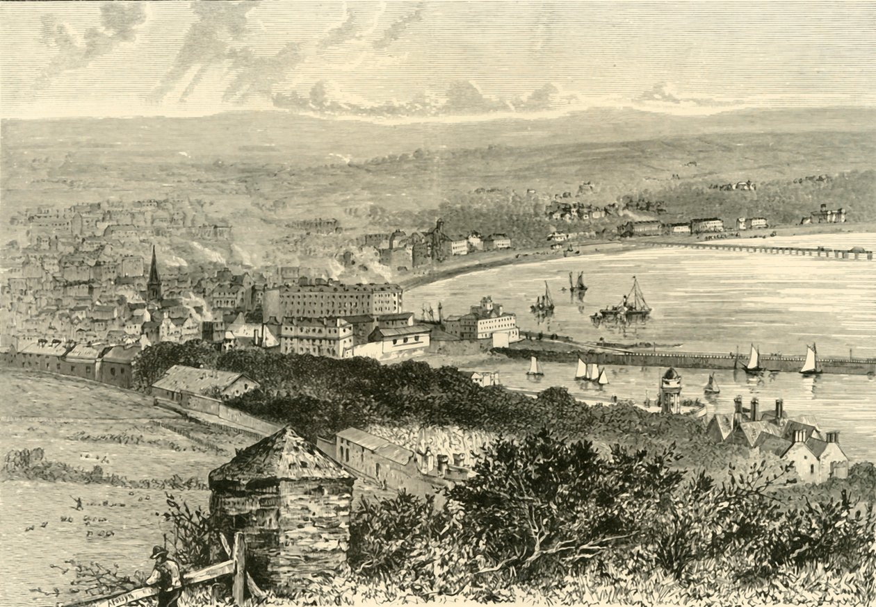 Vista geral de Douglas, 1898. de Unbekannt