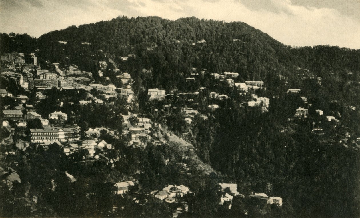 Vista geral de Jakko, Simla, c1918-c1939. de Unbekannt