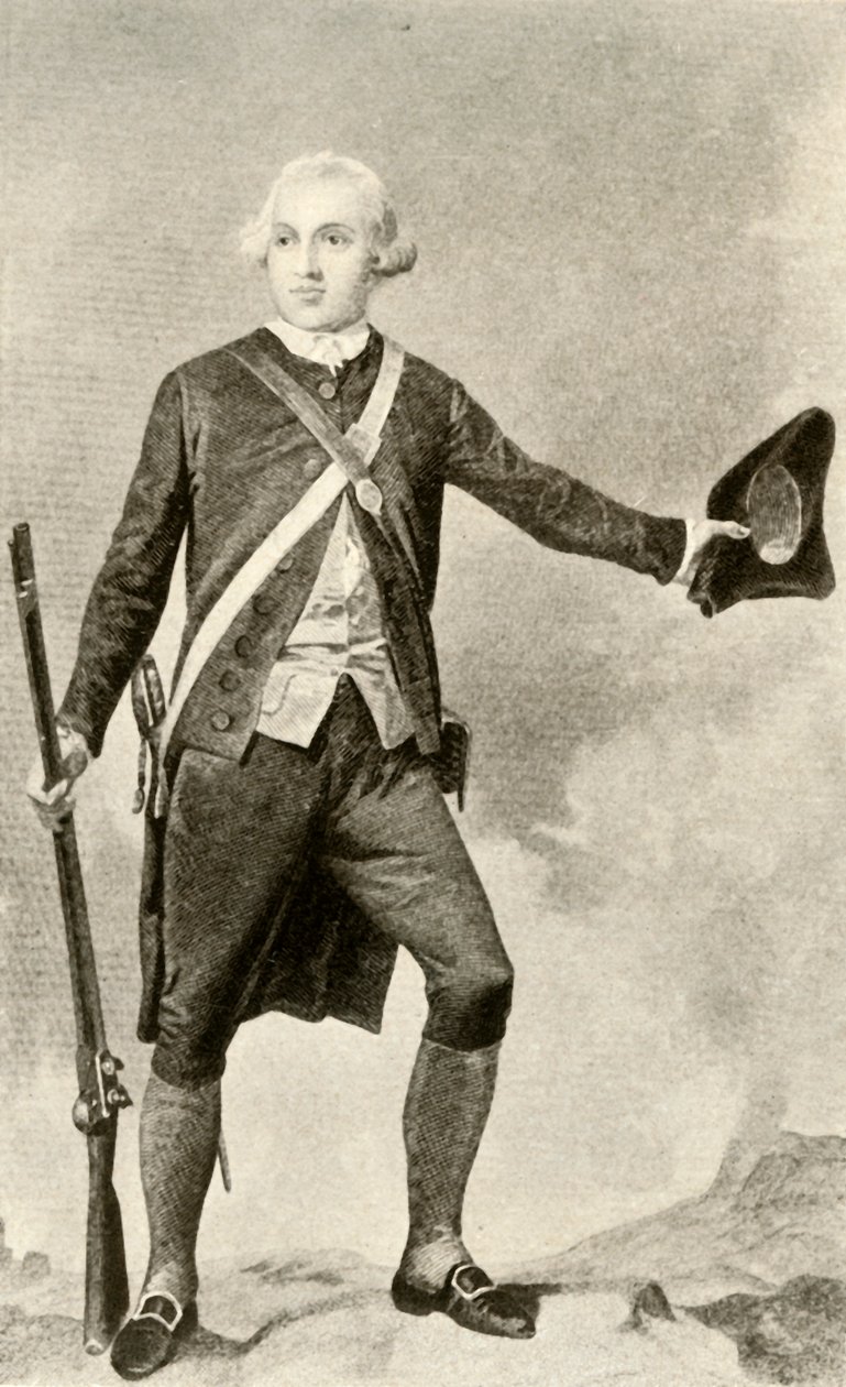 General Warren, vestido de minuto, c1760, 1937. de Unbekannt