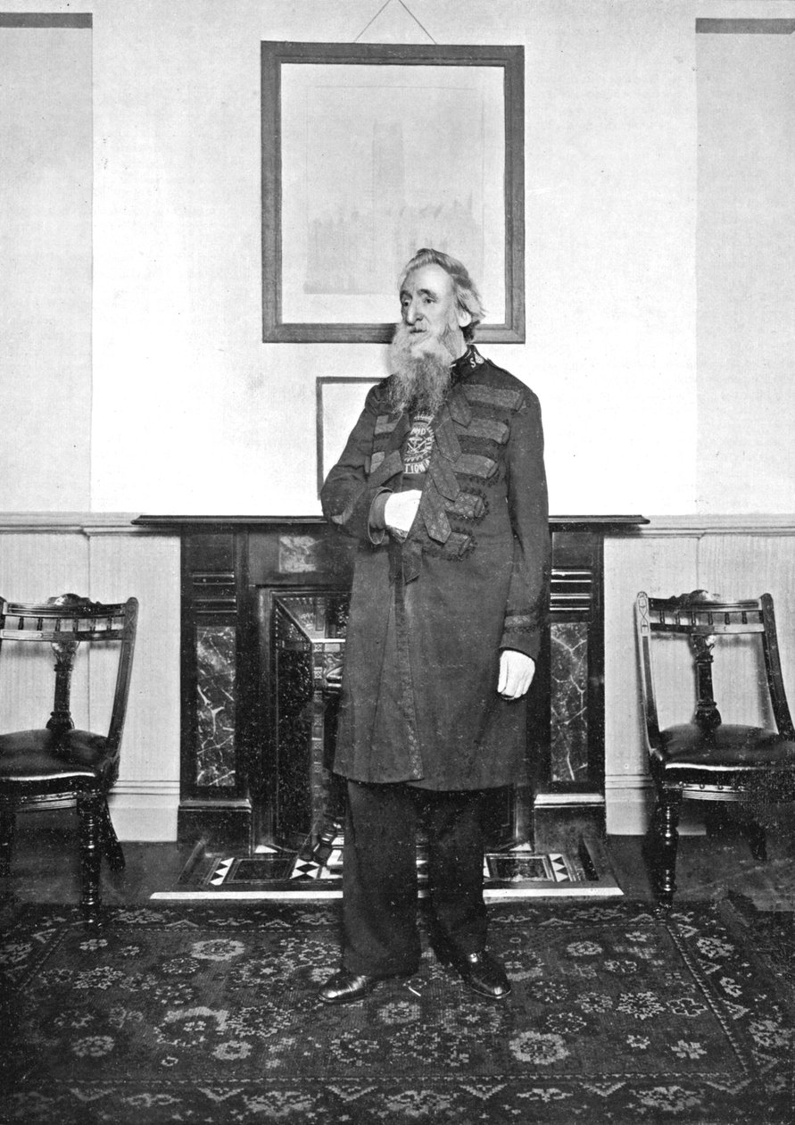General William Booth, assistente social evangélico e fundador do Exército de Salvação, 1903 de Unbekannt