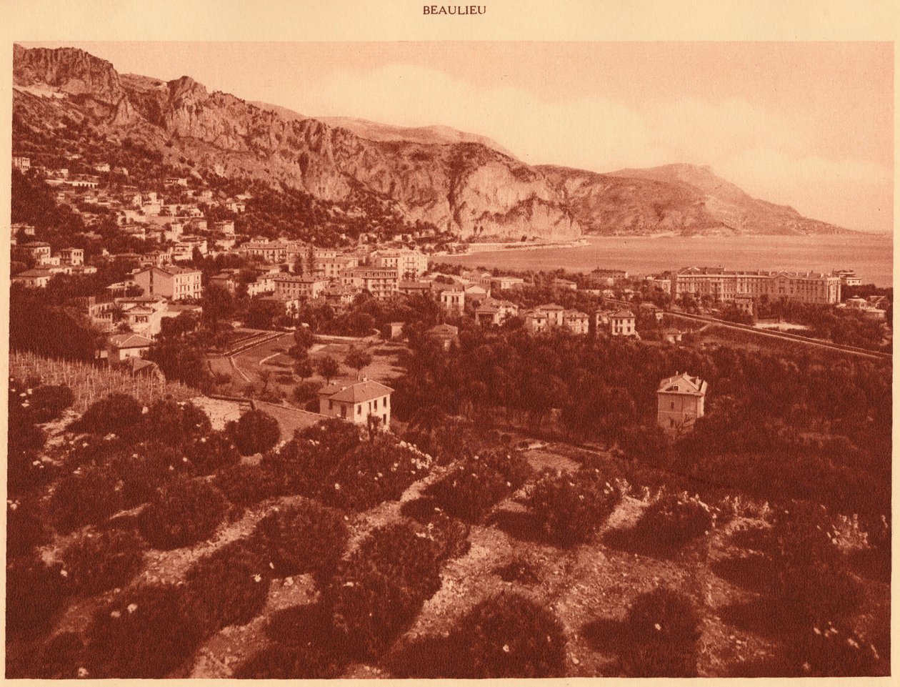 Vista geral, Beaulieu, 1930. de Unbekannt