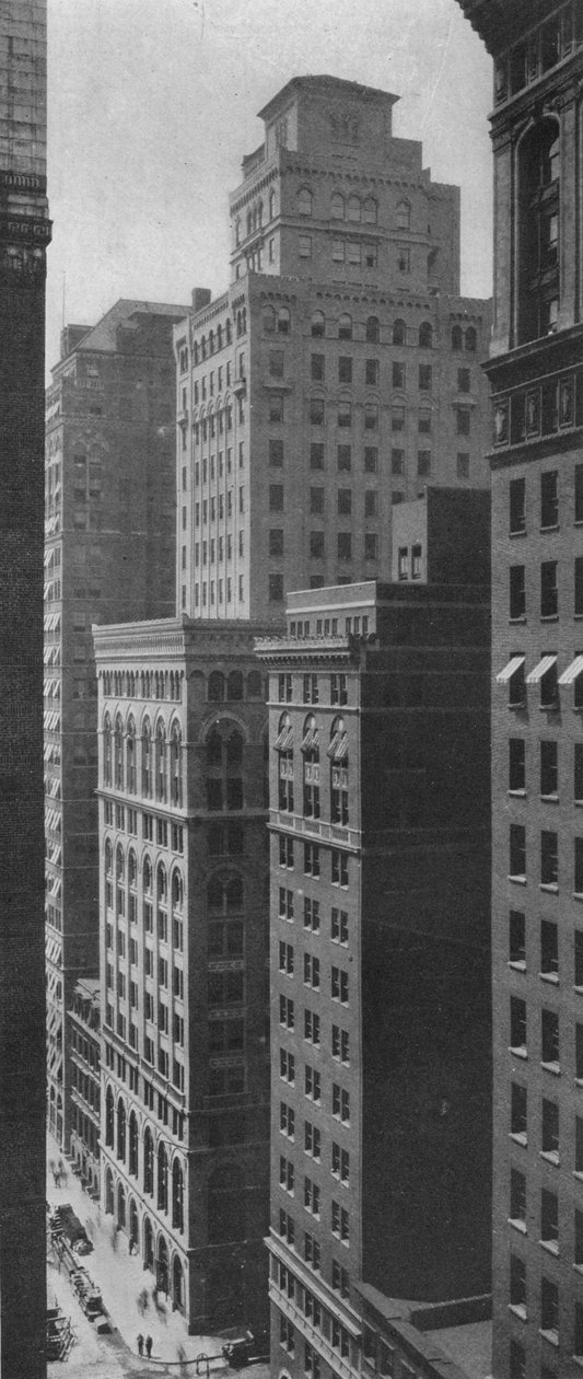 Vista geral do edifício Johns-Manville, Nova York, 1924 de Unbekannt