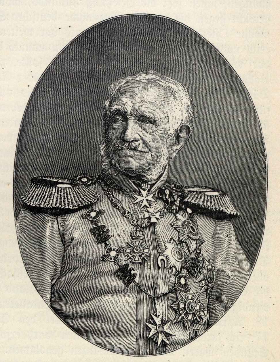 Marechal de Campo Friedrich Graf von Wrangel 1784-1877. de Unbekannt