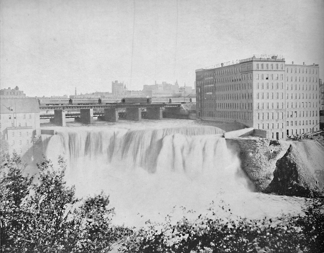 Genesee Falls, Rochester, NY, c1897. de Unbekannt