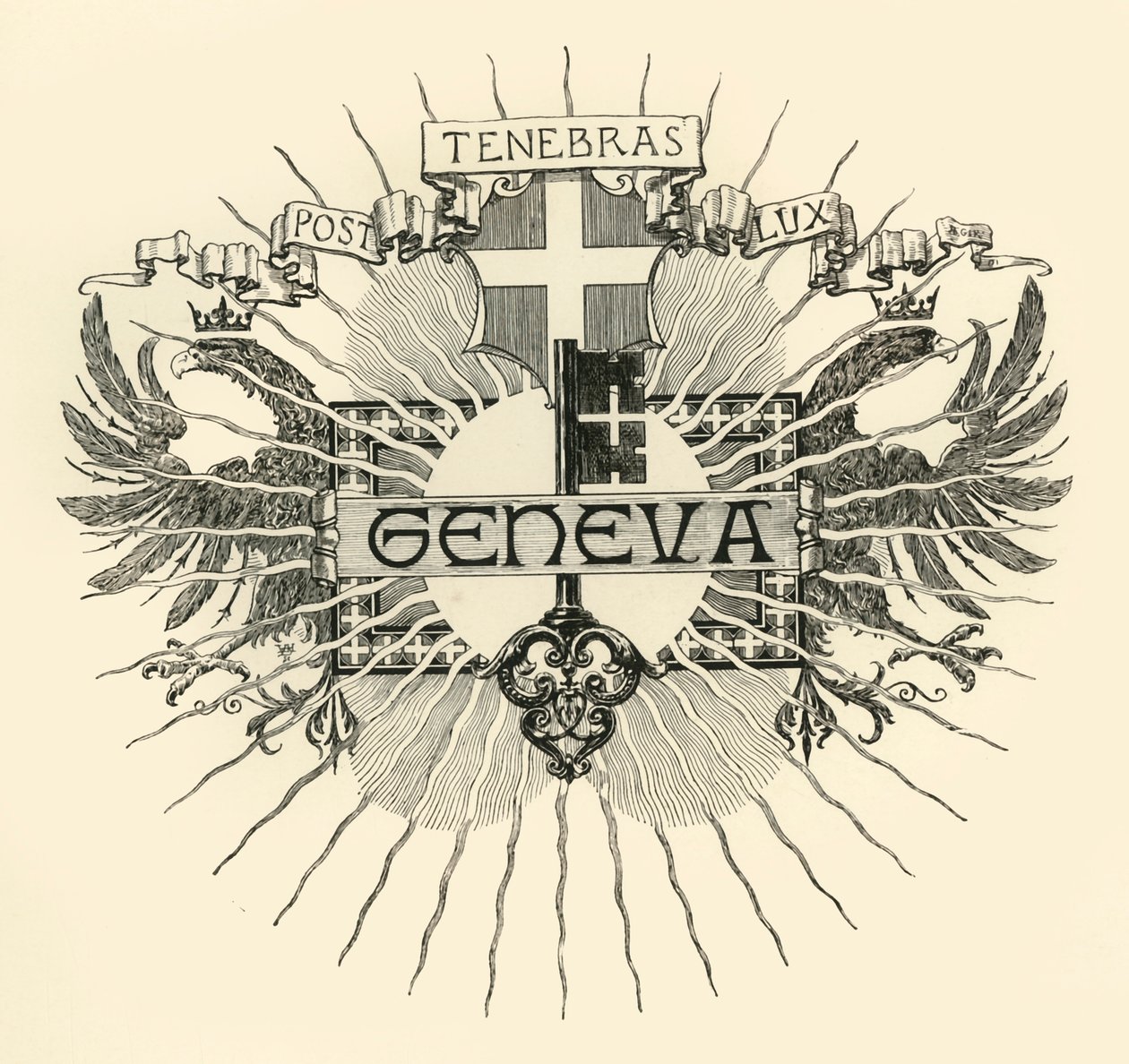 Genebra, 1891. de Unbekannt